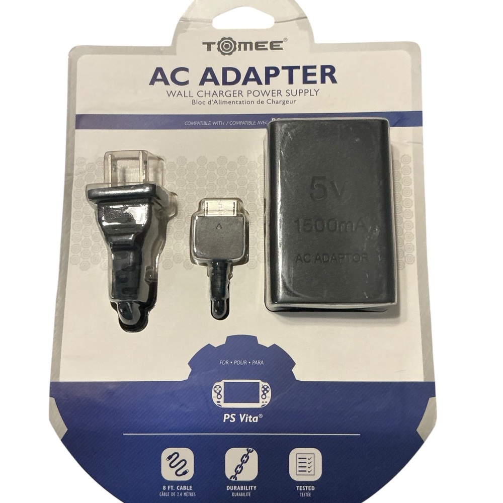 Black AC Adapter for‎ PS Vita